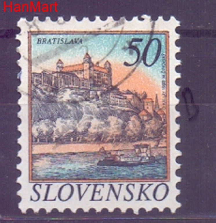 Znaczek Słowacja 1993 Mi mpl186b Stemplowane