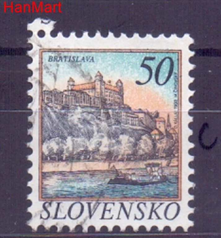 Znaczek Słowacja 1993 Mi mpl186c Stemplowane