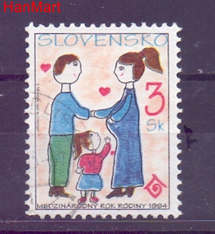 Znaczek Słowacja 1994 Mi mpl188f Stemplowane