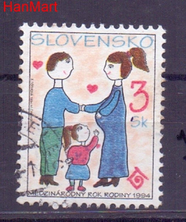 Znaczek Słowacja 1994 Mi mpl188j Stemplowane