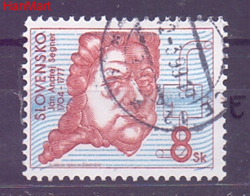 Znaczek Słowacja 1994 Mi mpl189e Stemplowane