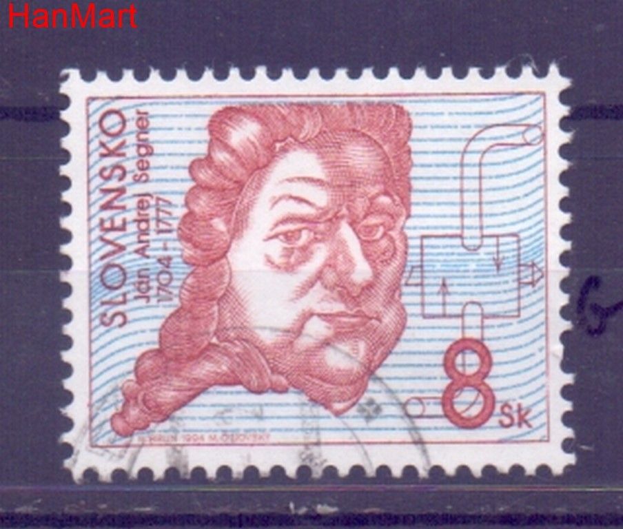Znaczek Słowacja 1994 Mi mpl189g Stemplowane
