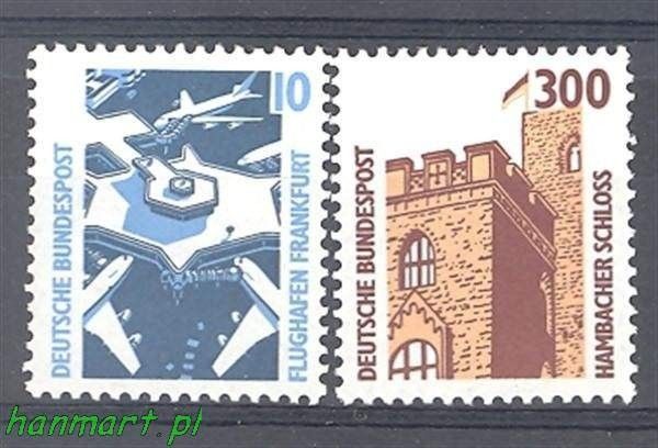 Znaczek Niemcy 1988 Mi 1347-1348 Czyste **