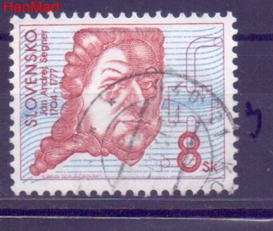 Znaczek Słowacja 1994 Mi mpl189j Stemplowane