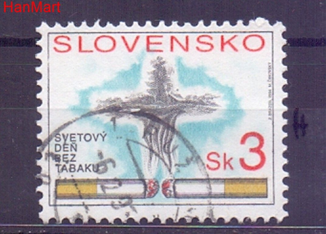 Znaczek Słowacja 1994 Mi mpl192h Stemplowane
