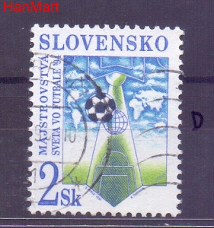 Znaczek Słowacja 1994 Mi mpl193d Stemplowane