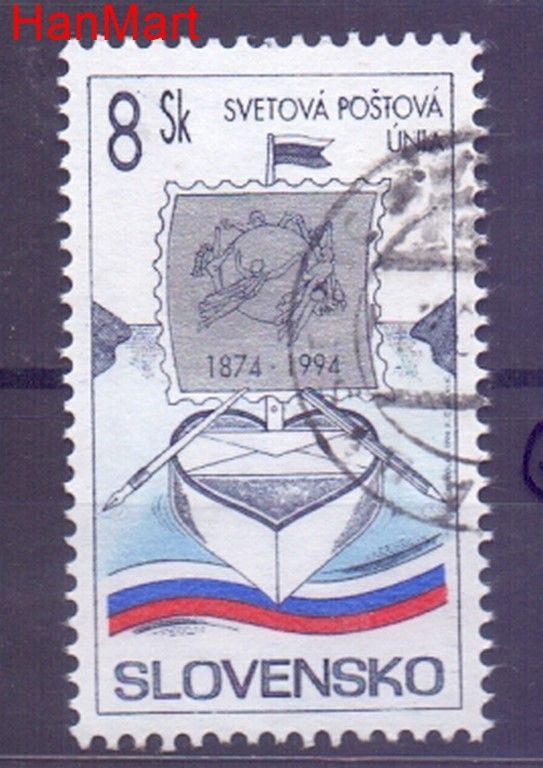 Znaczek Słowacja 1994 Mi mpl199g Stemplowane