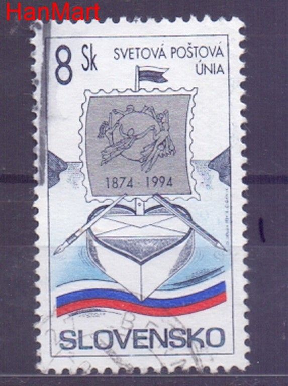 Znaczek Słowacja 1994 Mi mpl199i Stemplowane