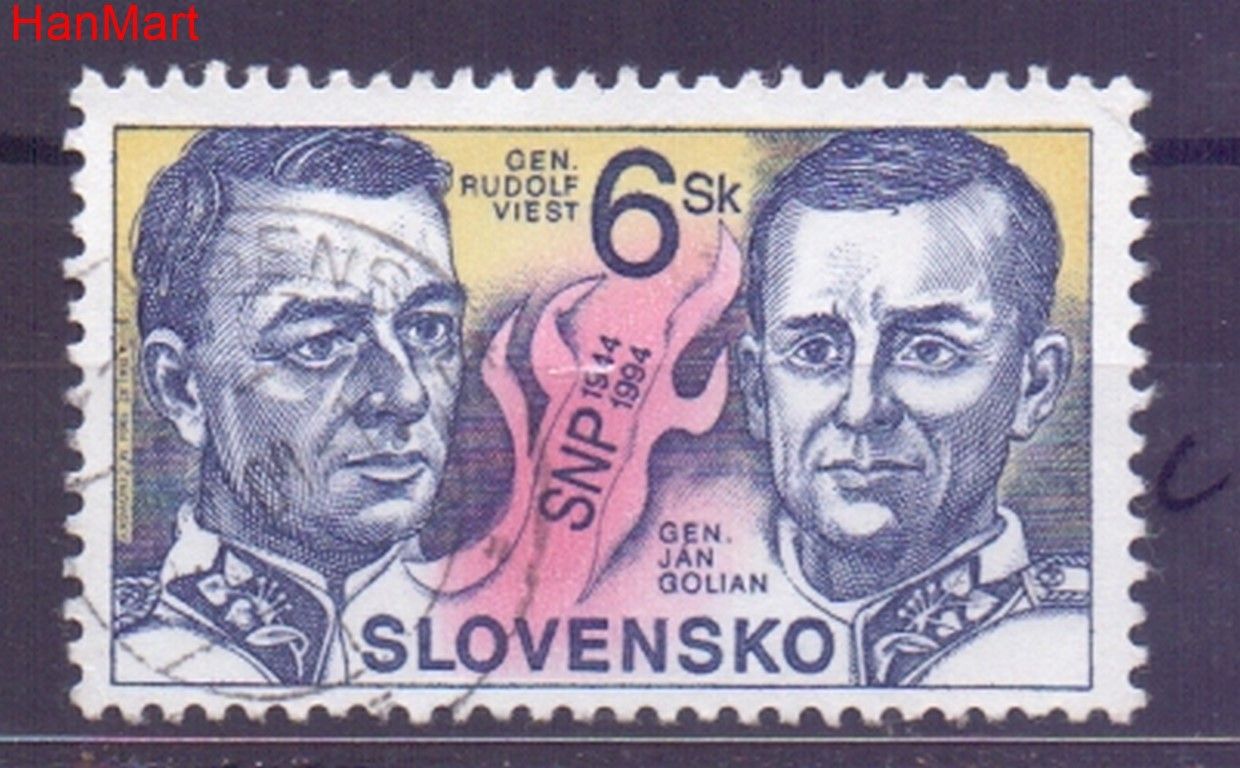 Znaczek Słowacja 1994 Mi mpl200c Stemplowane
