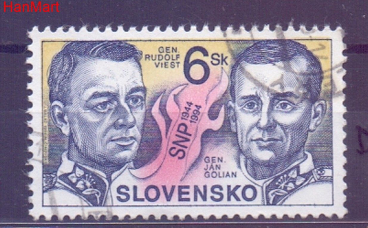 Znaczek Słowacja 1994 Mi mpl200d Stemplowane