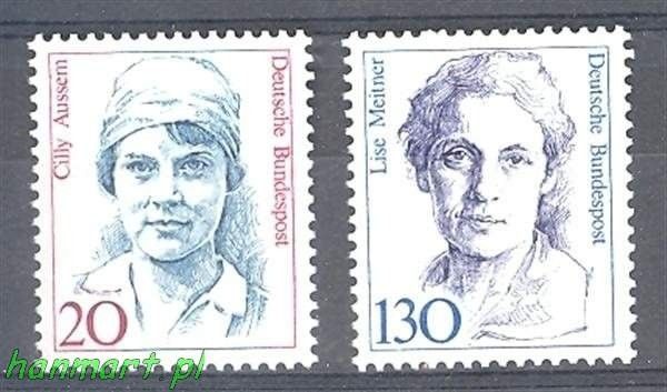 Znaczek Niemcy 1988 Mi 1365-1366 Czyste **