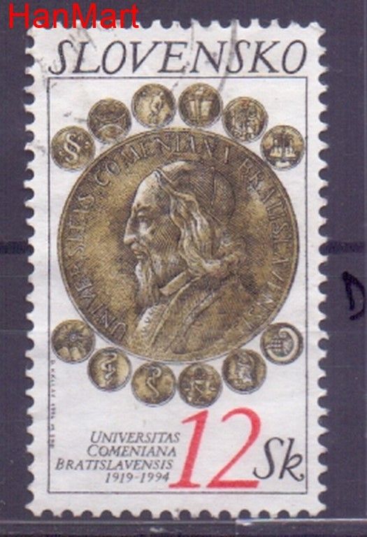 Znaczek Słowacja 1994 Mi mpl203d Stemplowane