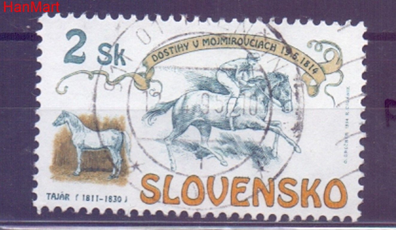 Znaczek Słowacja 1994 Mi mpl204f Stemplowane