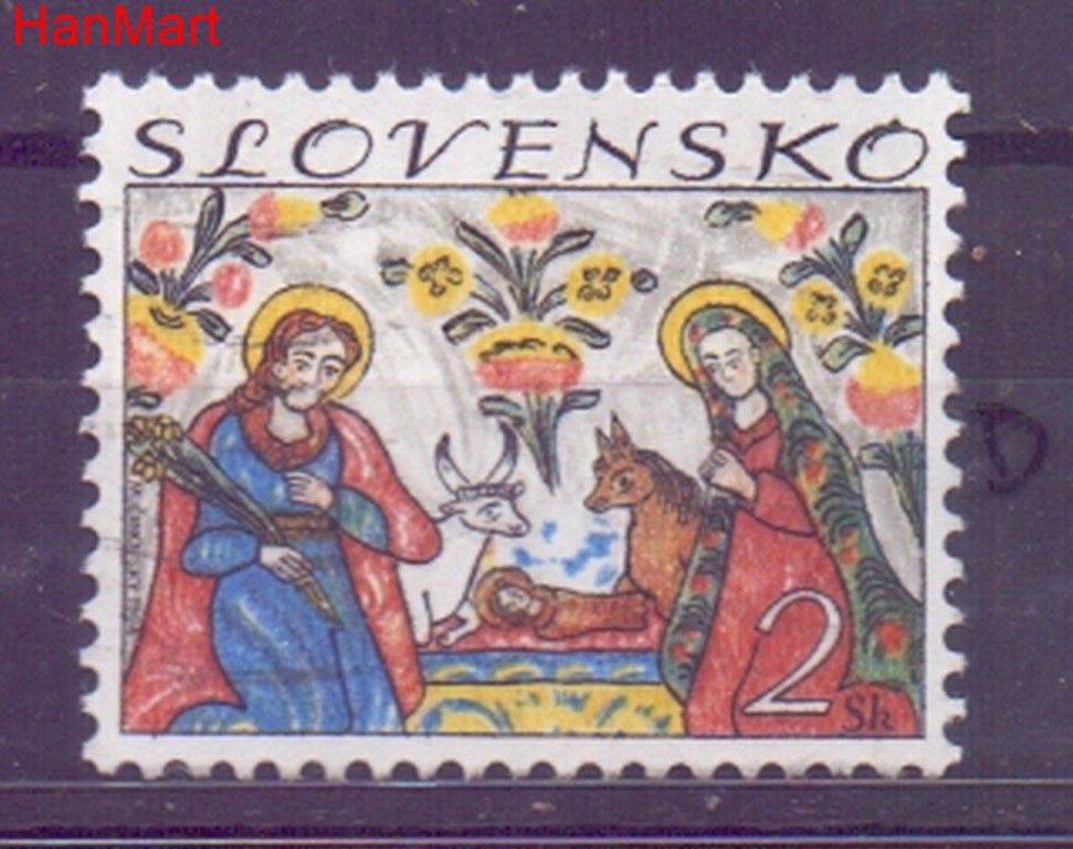Znaczek Słowacja 1994 Mi mpl207d Stemplowane