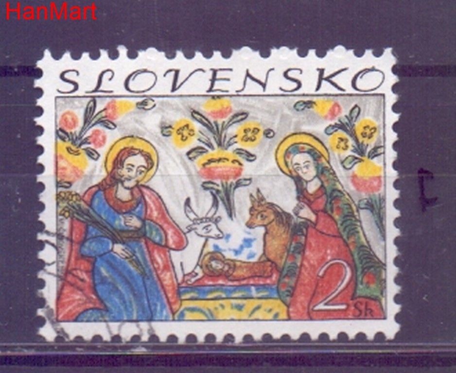 Znaczek Słowacja 1994 Mi mpl207f Stemplowane