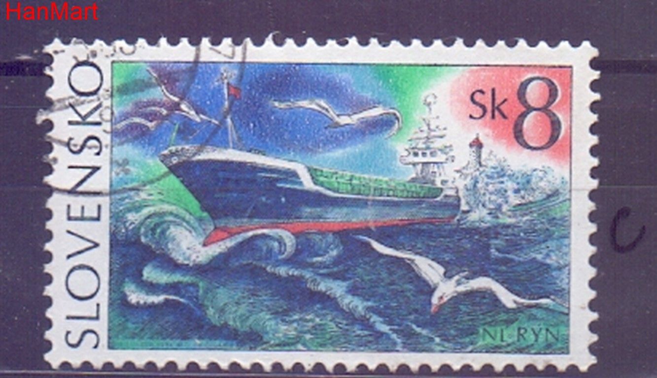 Znaczek Słowacja 1994 Mi mpl214c Stemplowane