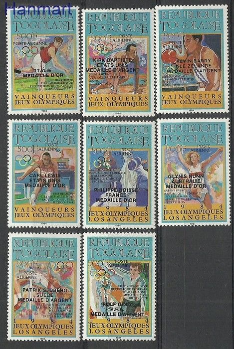 Znaczek Togo 1985 Mi 1888-1895 Czyste **