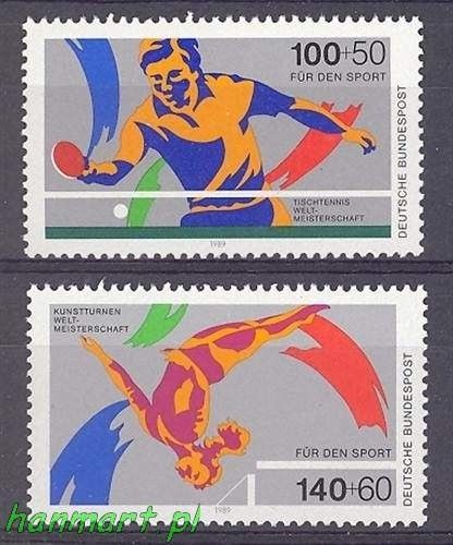 Znaczek Niemcy 1989 Mi 1408-1409 Czyste **