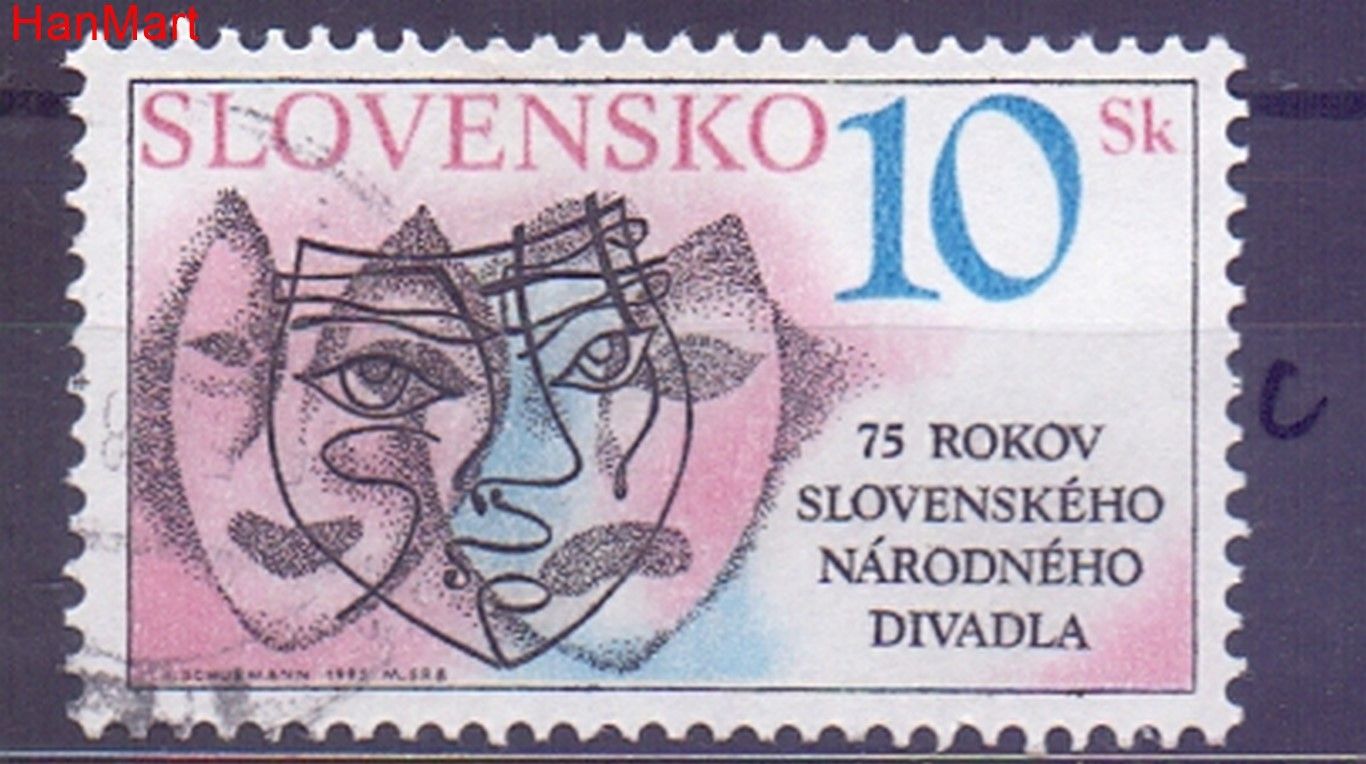 Znaczek Słowacja 1995 Mi mpl220c Stemplowane