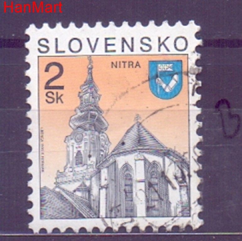 Znaczek Słowacja 1995 Mi mpl221b Stemplowane