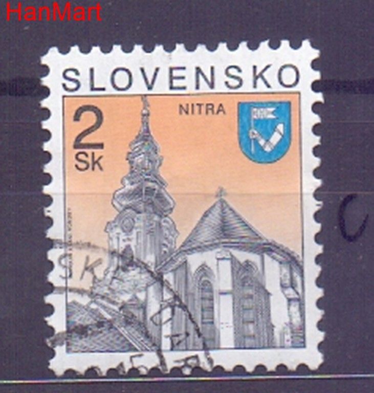 Znaczek Słowacja 1995 Mi mpl221c Stemplowane