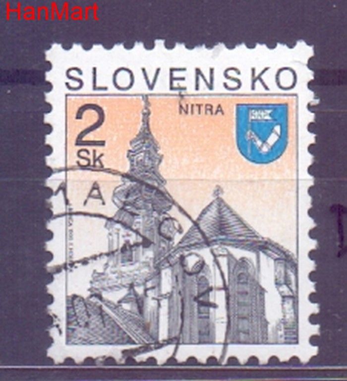 Znaczek Słowacja 1995 Mi mpl221d Stemplowane