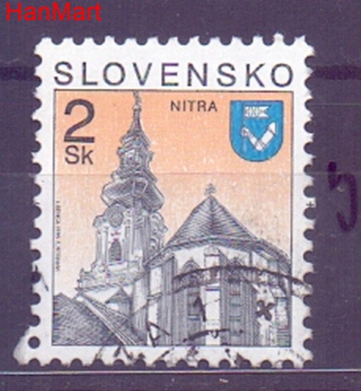 Znaczek Słowacja 1995 Mi mpl221j Stemplowane