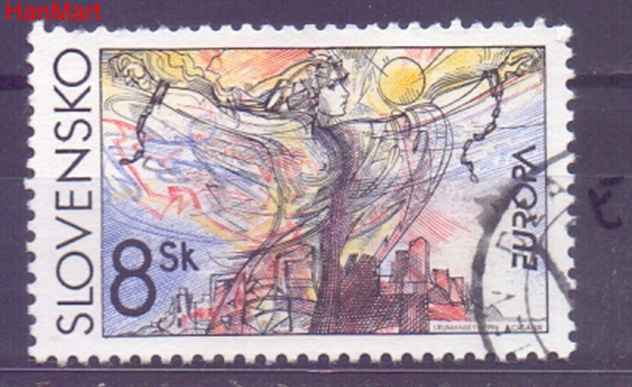 Znaczek Słowacja 1995 Mi mpl226e Stemplowane