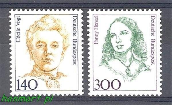 Znaczek Niemcy 1989 Mi 1432-1433 Czyste **