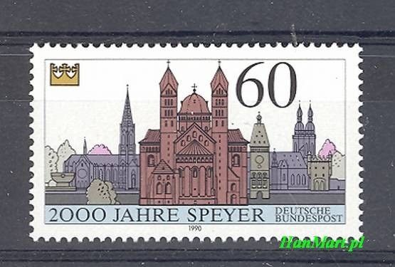 Znaczek Niemcy 1990 Mi 1444 Czyste **