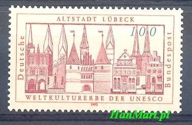 Znaczek Niemcy 1990 Mi 1447 Czyste **