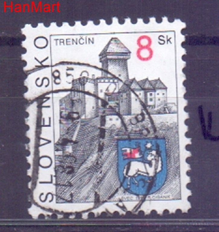 Znaczek Słowacja 1995 Mi mpl238k Stemplowane