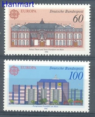 Znaczek Niemcy 1990 Mi 1461-1462 Czyste **