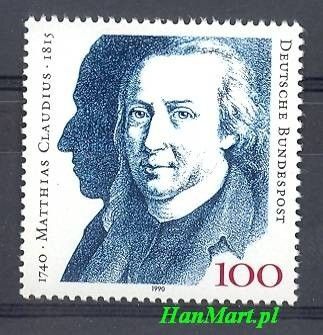 Znaczek Niemcy 1990 Mi 1473 Czyste **