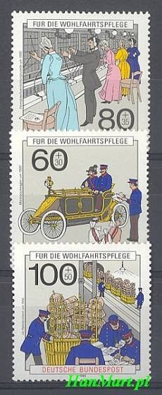 Znaczek Niemcy 1990 Mi 1474-1476 Czyste **
