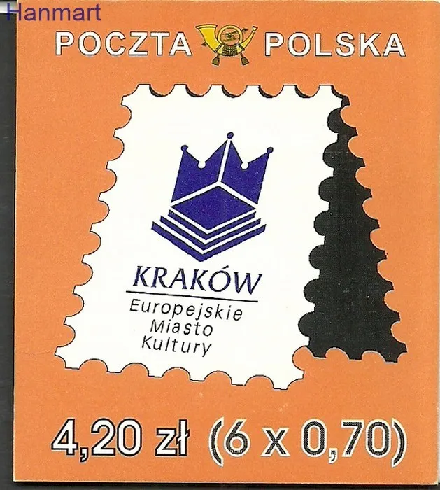 Znaczek Polska 2000 Mi mh 3825-3826a Fi 3677 Czyste **