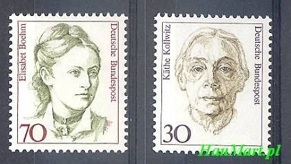 Znaczek Niemcy 1991 Mi 1488-1489 Czyste **