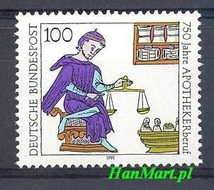 Znaczek Niemcy 1991 Mi 1490 Czyste **