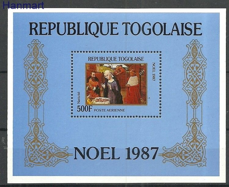 Znaczek Togo 1987 Mi bl299 Czyste **