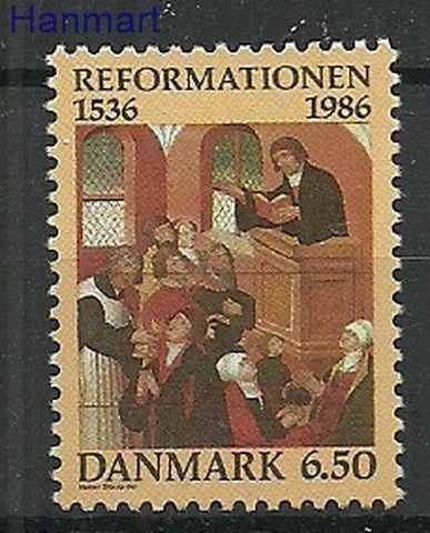 Znaczek Dania 1986 Mi 886 Czyste **