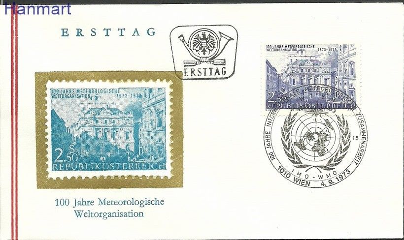 Znaczek Austria 1973 Mi 1423b FDC