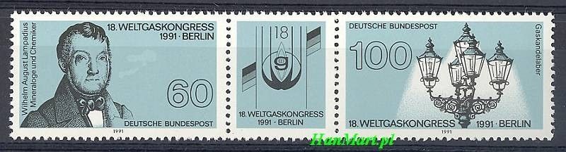 Znaczek Niemcy 1991 Mi 1537-1538 Czyste **