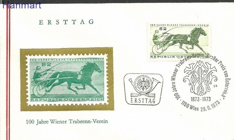 Znaczek Austria 1973 Mi 1426b FDC