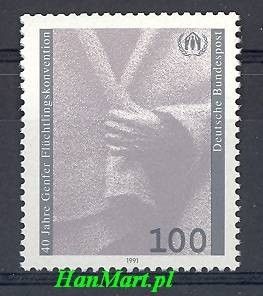 Niemcy 1991 Mi 1544 Czyste **