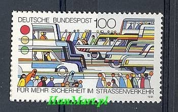Znaczek Niemcy 1991 Mi 1554 Czyste **