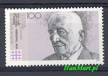 Znaczek Niemcy 1991 Mi 1556 Czyste **