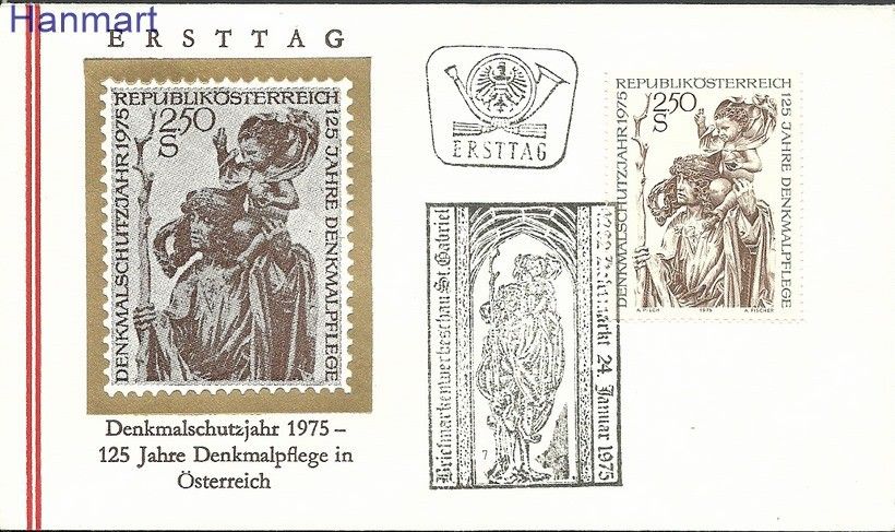 Znaczek Austria 1975 Mi 1474 FDC