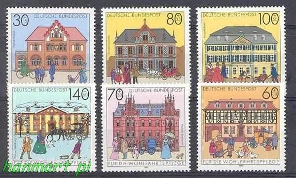 Znaczek Niemcy 1991 Mi 1563-1568 Czyste **