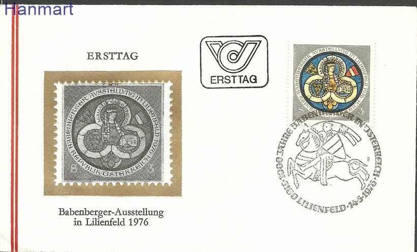 Znaczek Austria 1976 Mi 1514 FDC