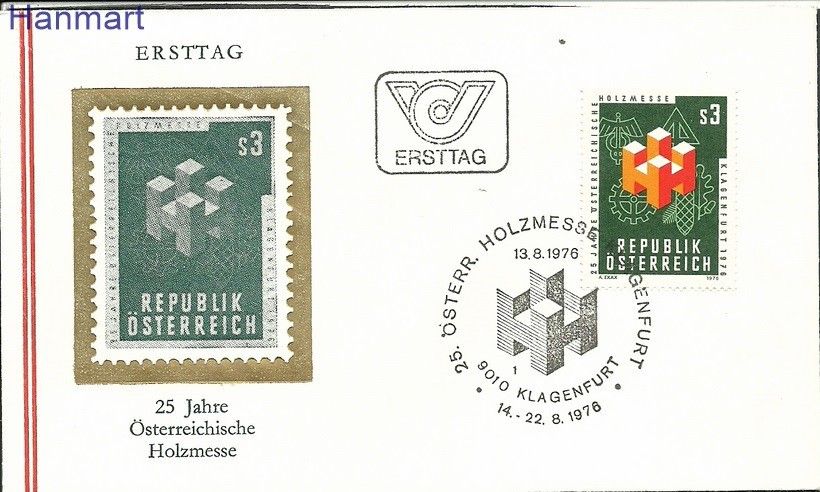 Znaczek Austria 1976 Mi 1517 FDC